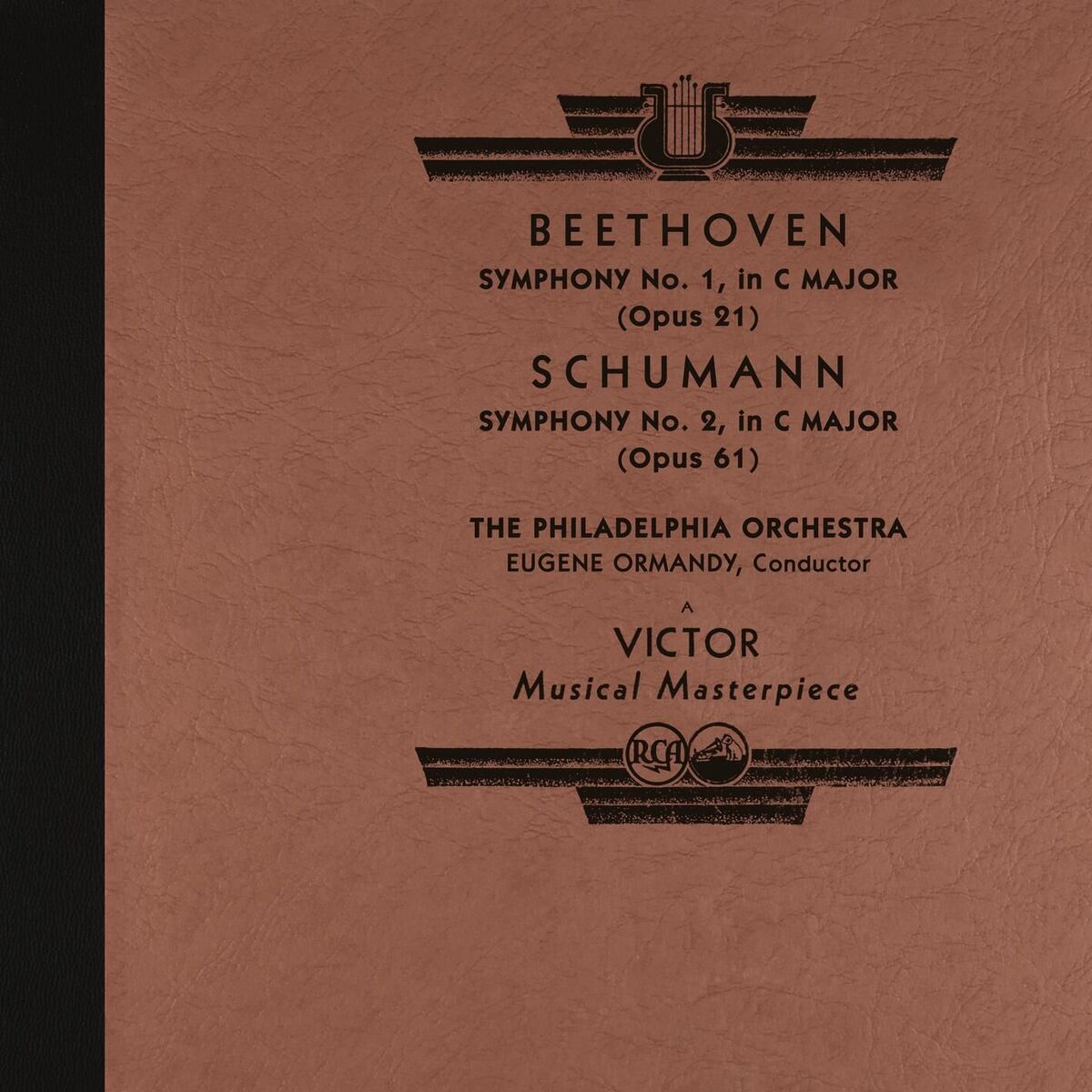 Album cover of Beethoven: Symphony No. 1, Op. 21 - Schumann: Symphony No. 2, Op. 61 (2024 Remastered Version)