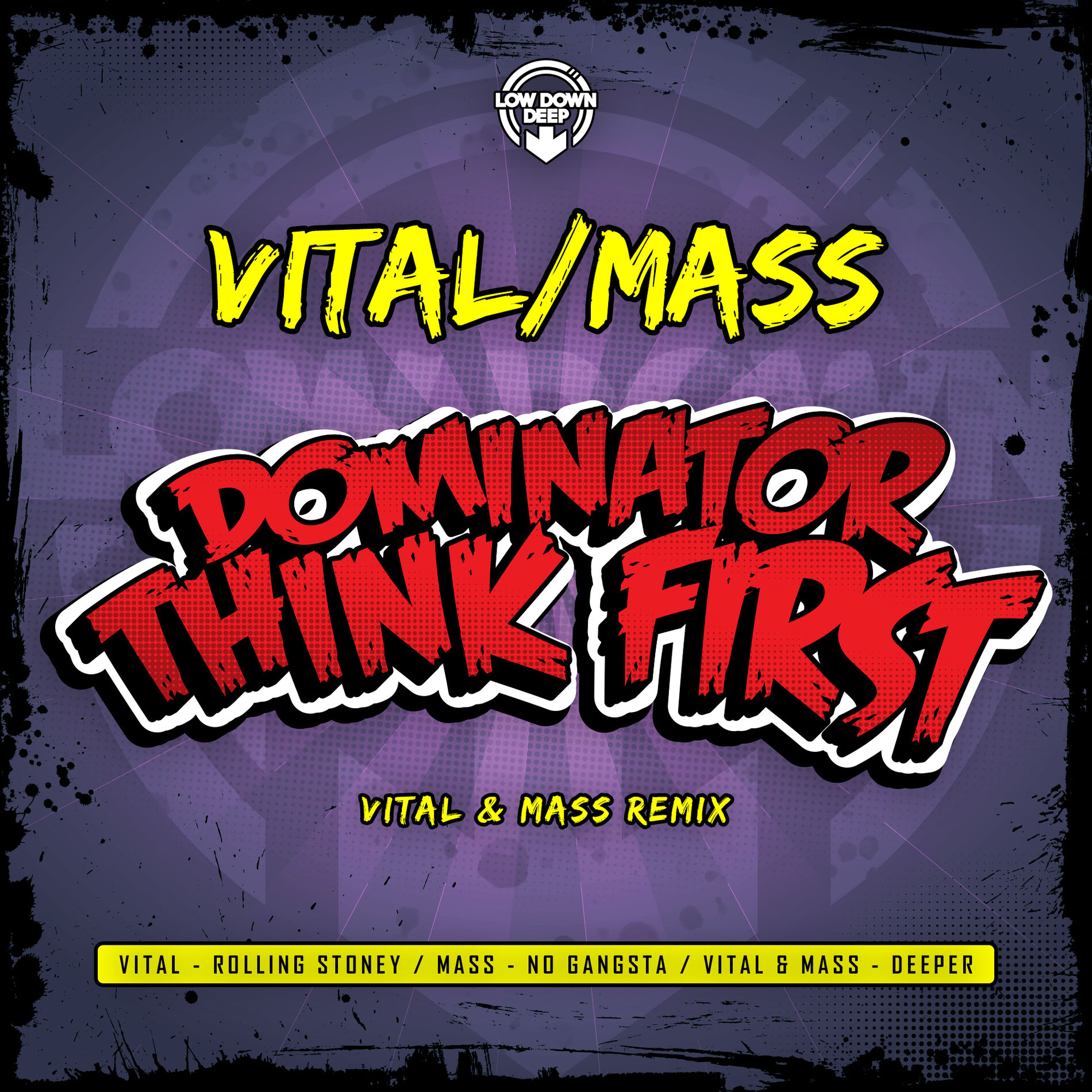 Album cover of Think First / Rolling Stoney / No Gangsta / Deeper