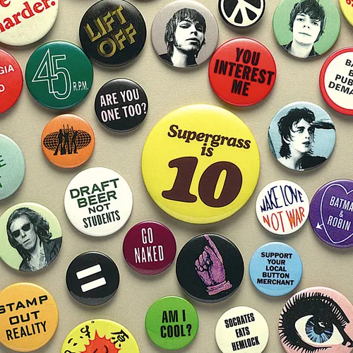 Supergrass Is 10 (The Best of 94-04) — cover art