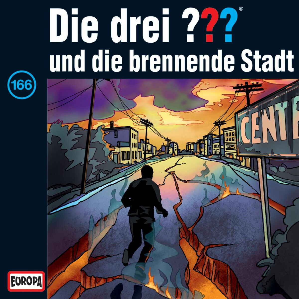 Album cover of 166 - und die brennende Stadt
