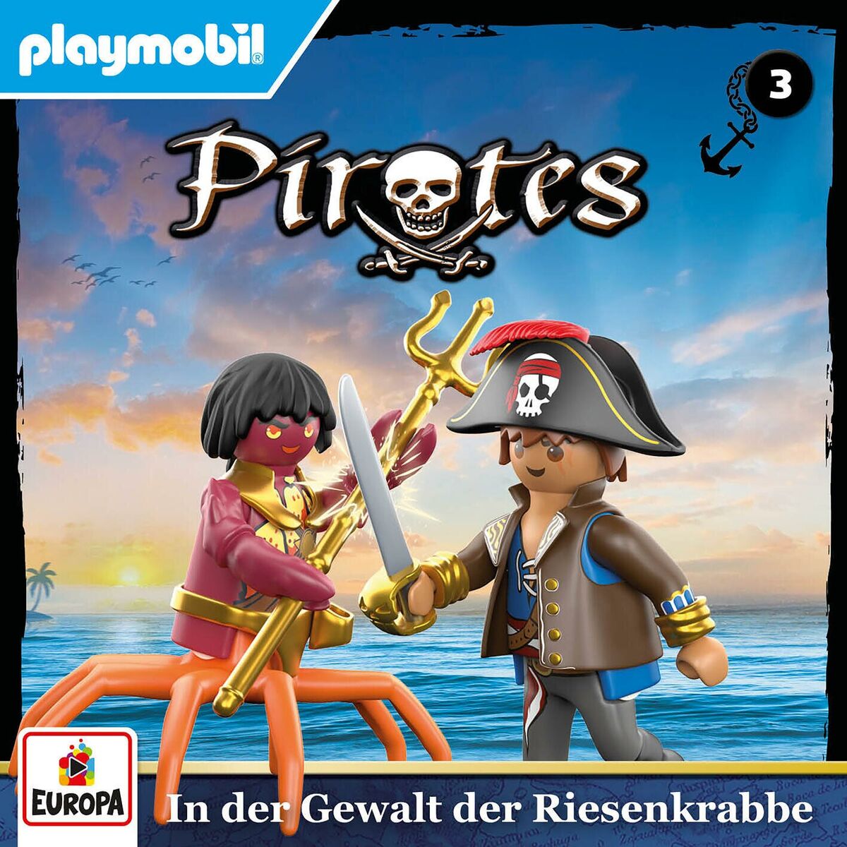 Album cover of PIRATES - Folge 3: In der Gewalt der Riesenkrabbe Die Jagd nach den Seemonstern