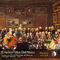 Cover of Dall'Abaco: Violin Sonatas