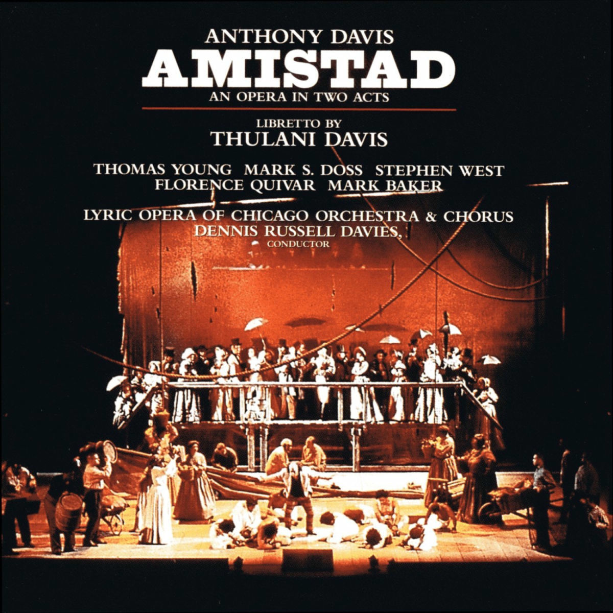 Album cover of Amistad, Act I, Scene II: 