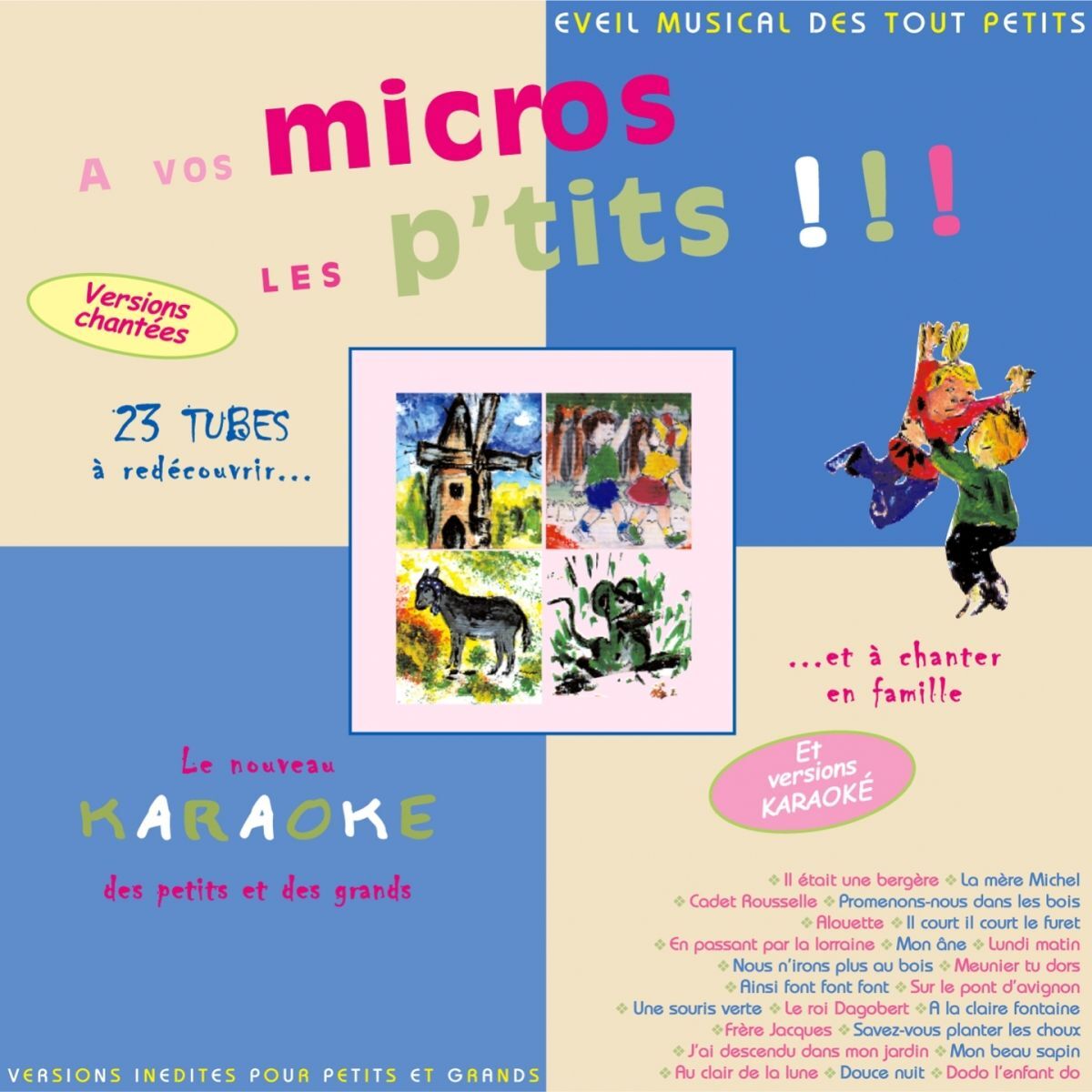 Album cover of A vos micros les p'tits