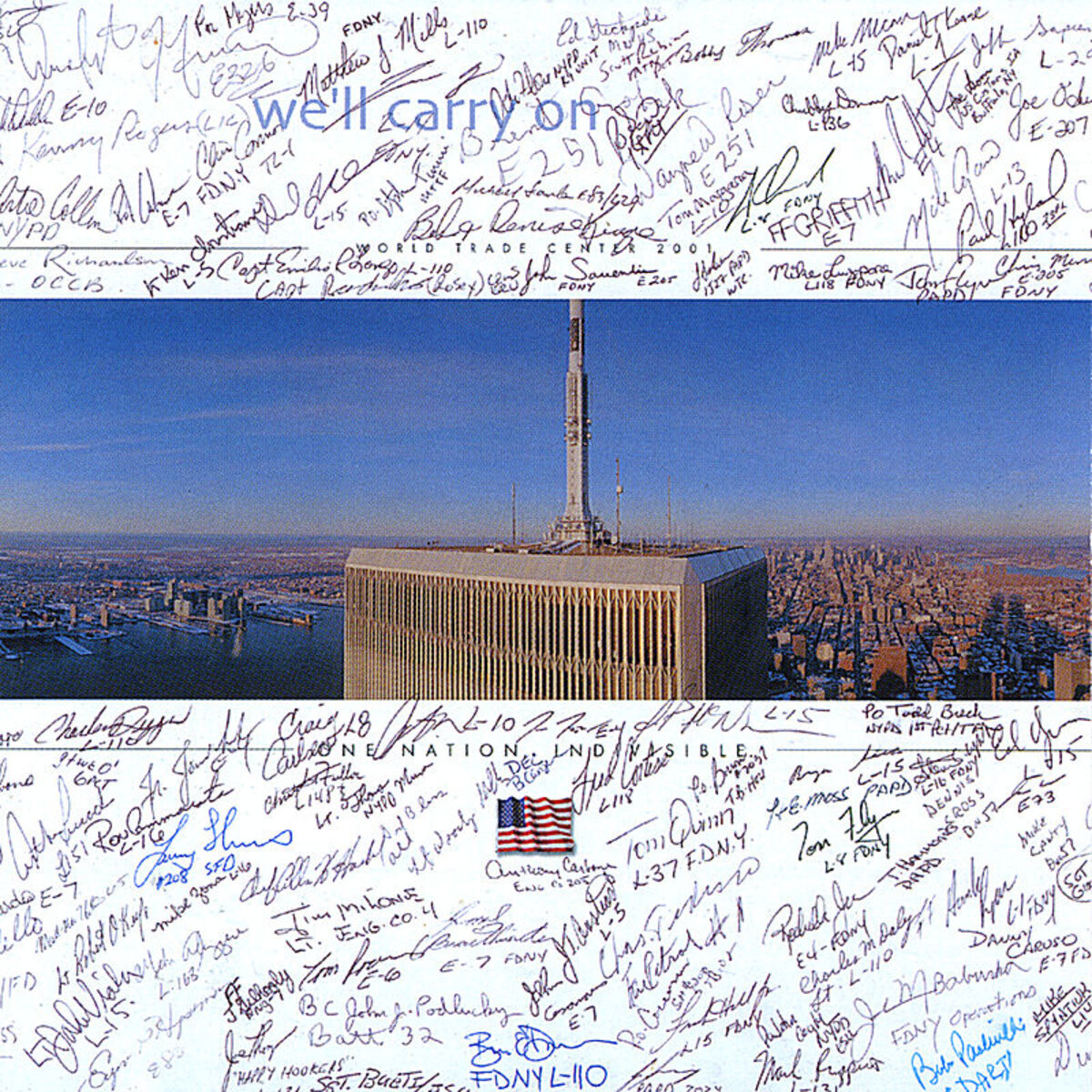 Album cover of We'll Carry On (9/11 Benefit Album)