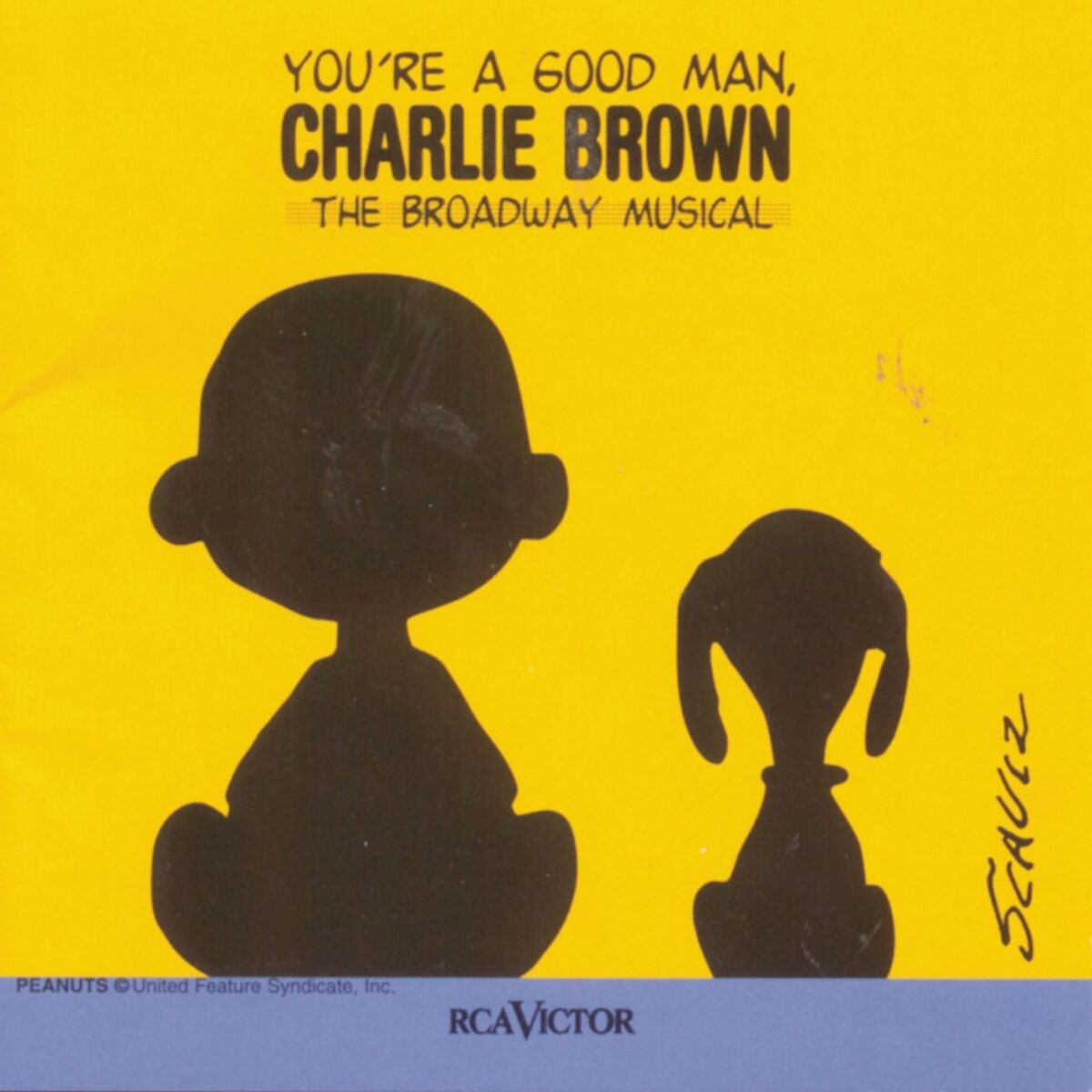 Album cover of You're a Good Man, Charlie Brown (New Broadway Cast Recording (1999))