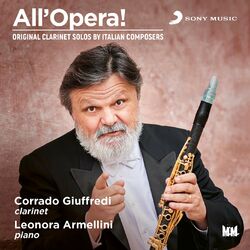 Cover of All'Opera! Original Clarinet solos by Italian composer