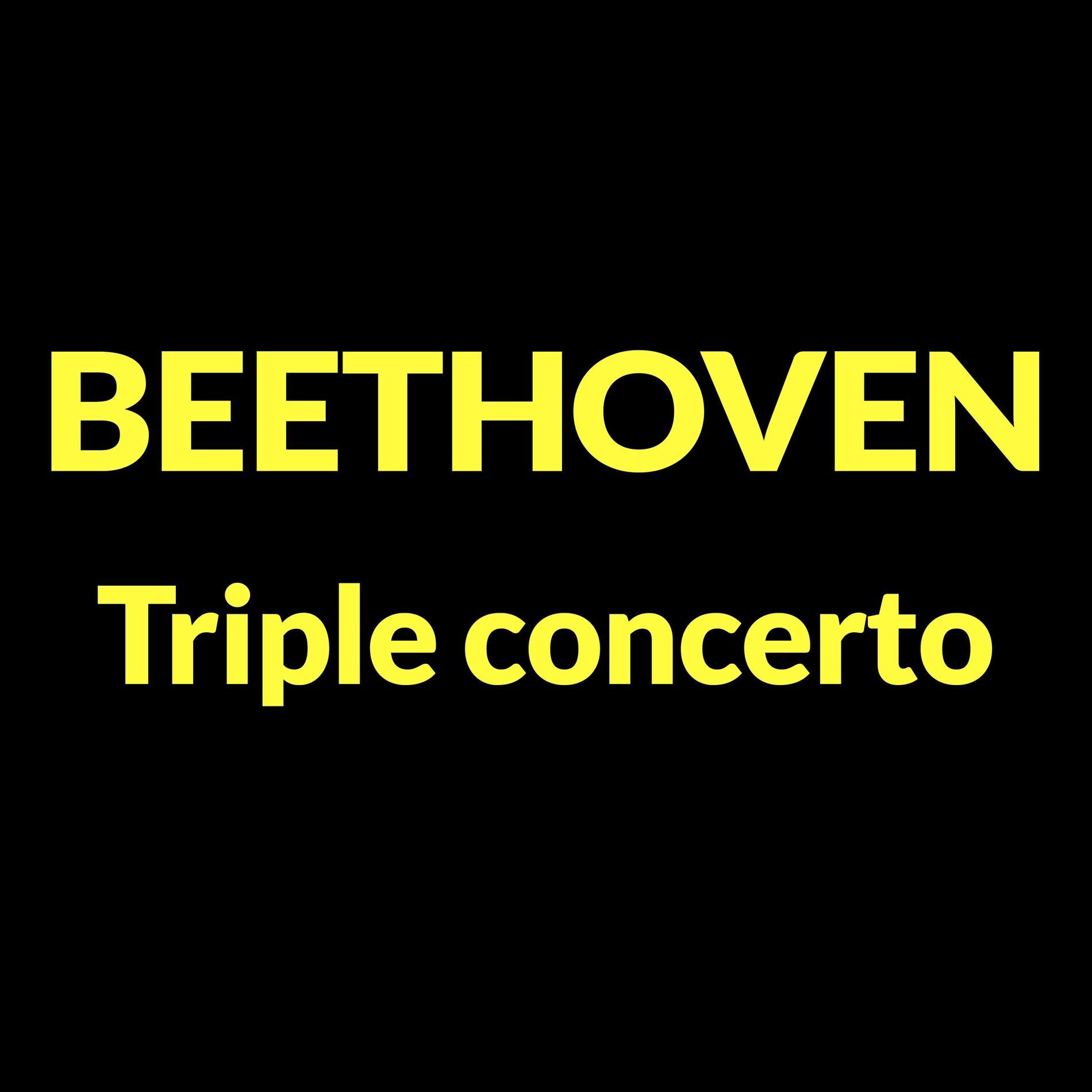 Album cover of Beethoven: Triple Concerto in C Major, Op. 56: II. Largo (Résumé)