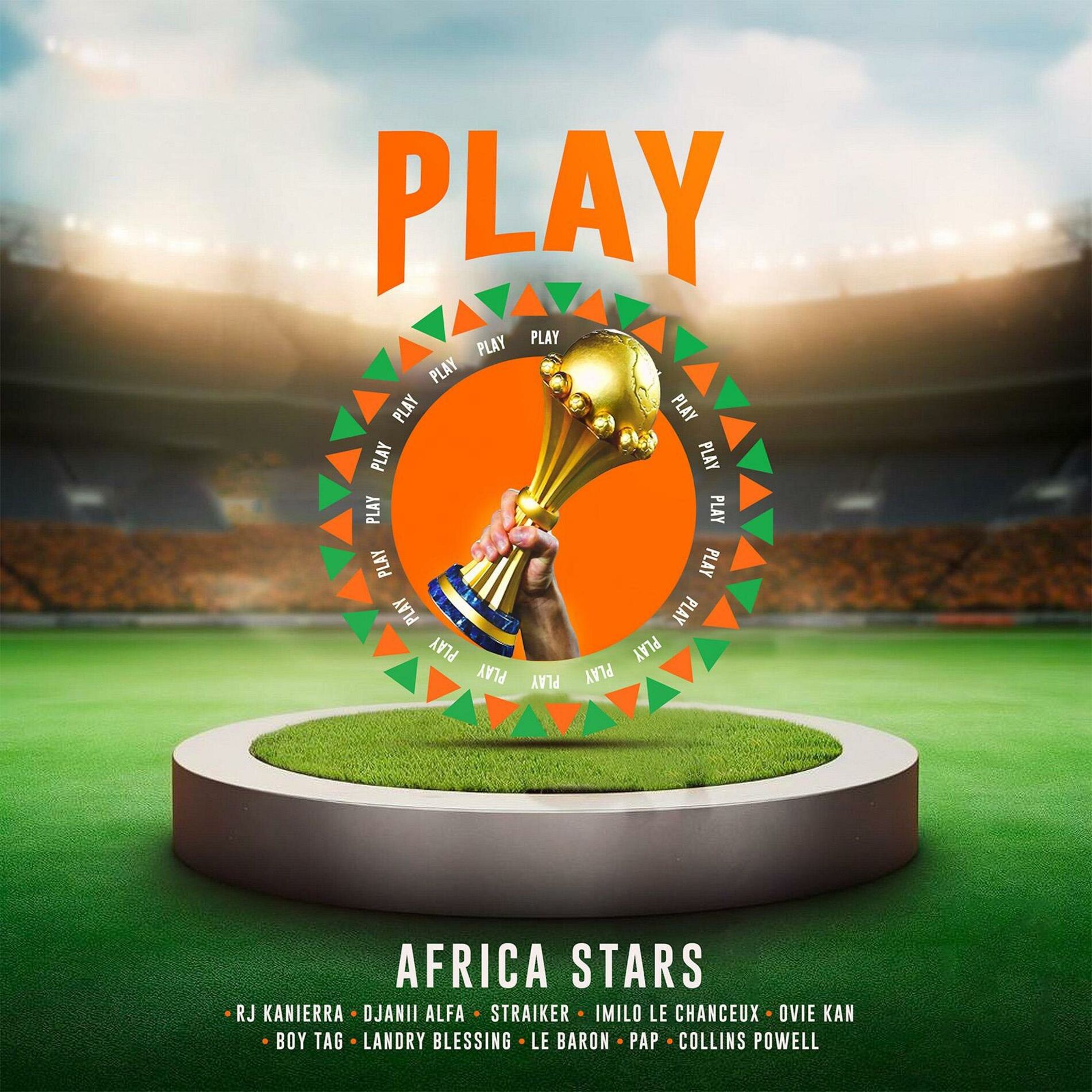 Album cover of PLAY (feat. Djanii Alfa, Straiker, Boy TAG, Ovie Kan, Le Baron, Rj Kanierra, PaP, Imilo Lechanceux & Landry Blessing)