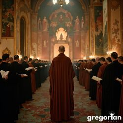 Cover of Gregorian Chant 432Hz: Music for Mind & Spirit