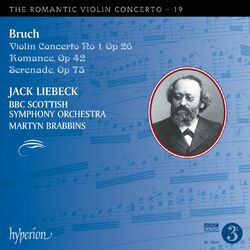 Cover of Bruch: Violin Concerto No. 1 & Other Works (Hyperion Romantic Violin Concerto 19)