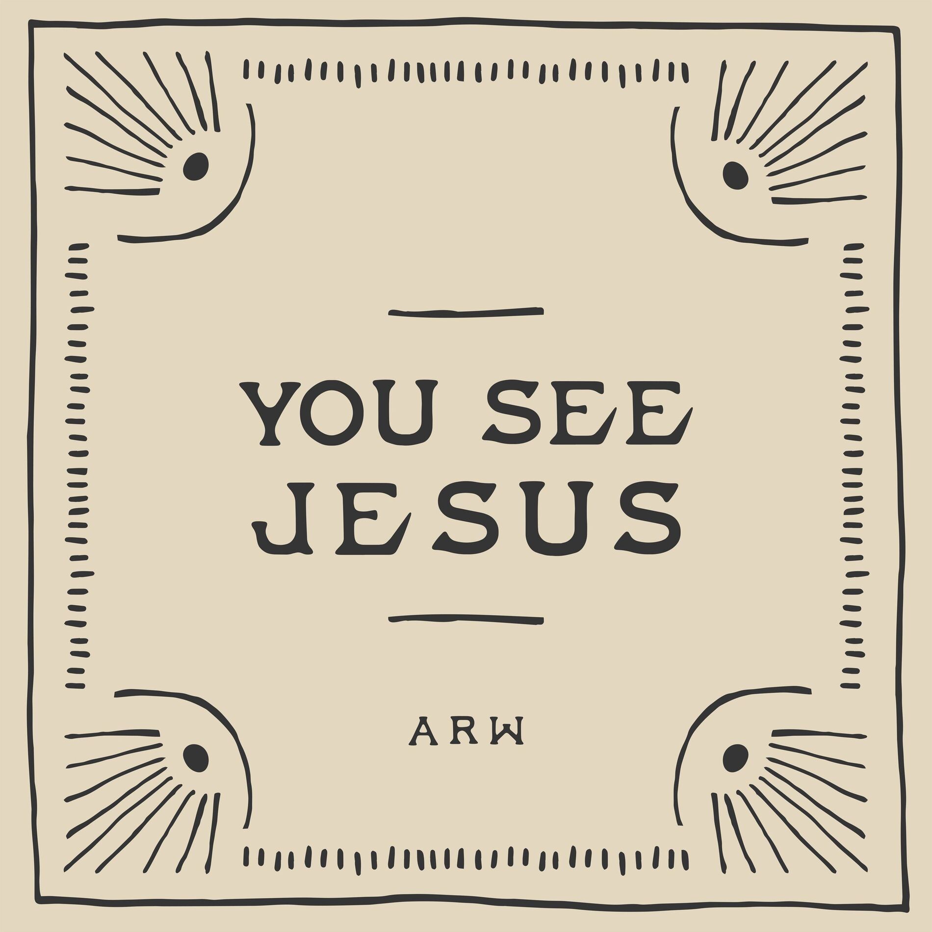 Album cover of You See Jesus