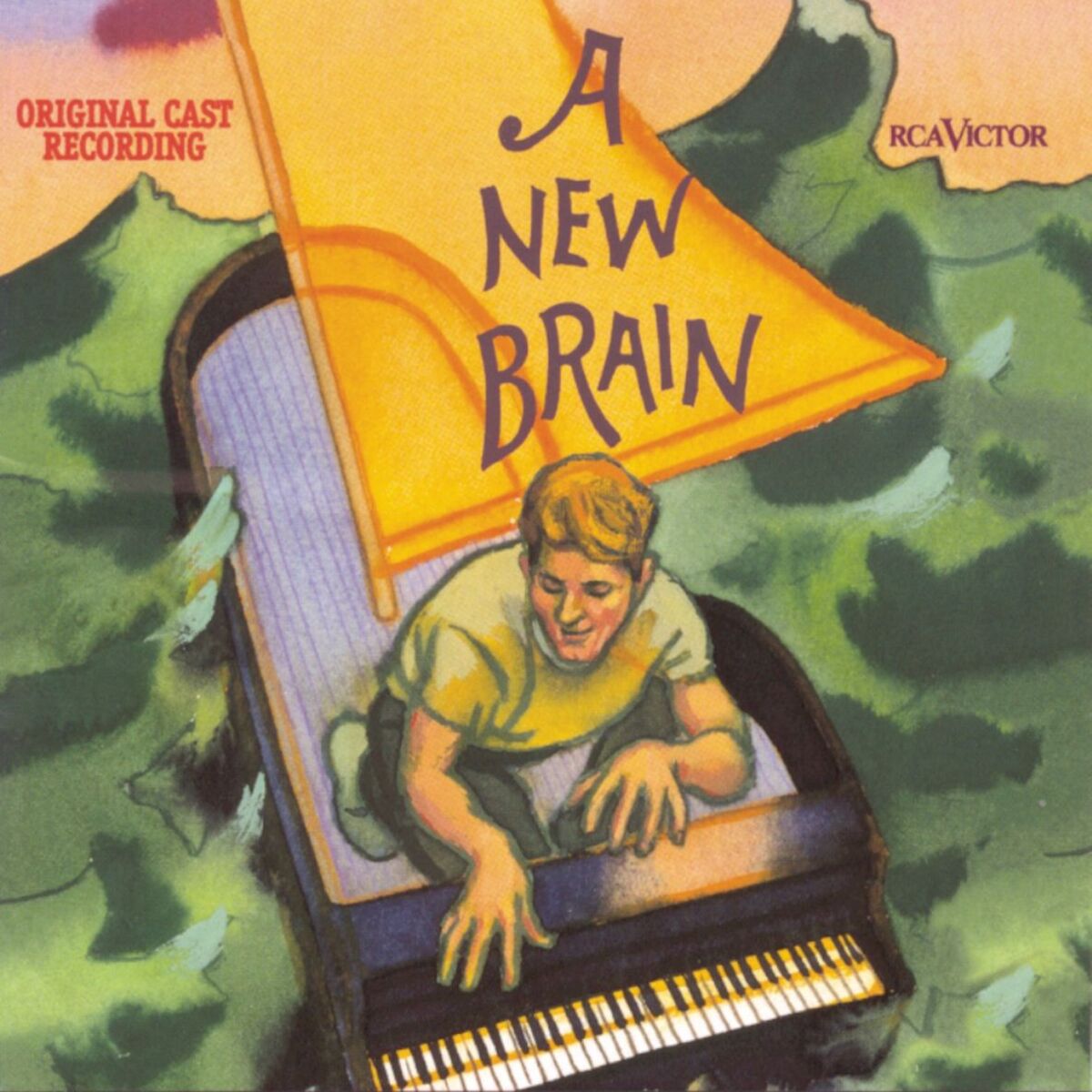 Album cover of A New Brain (Original Off-Broadway Cast Recording)