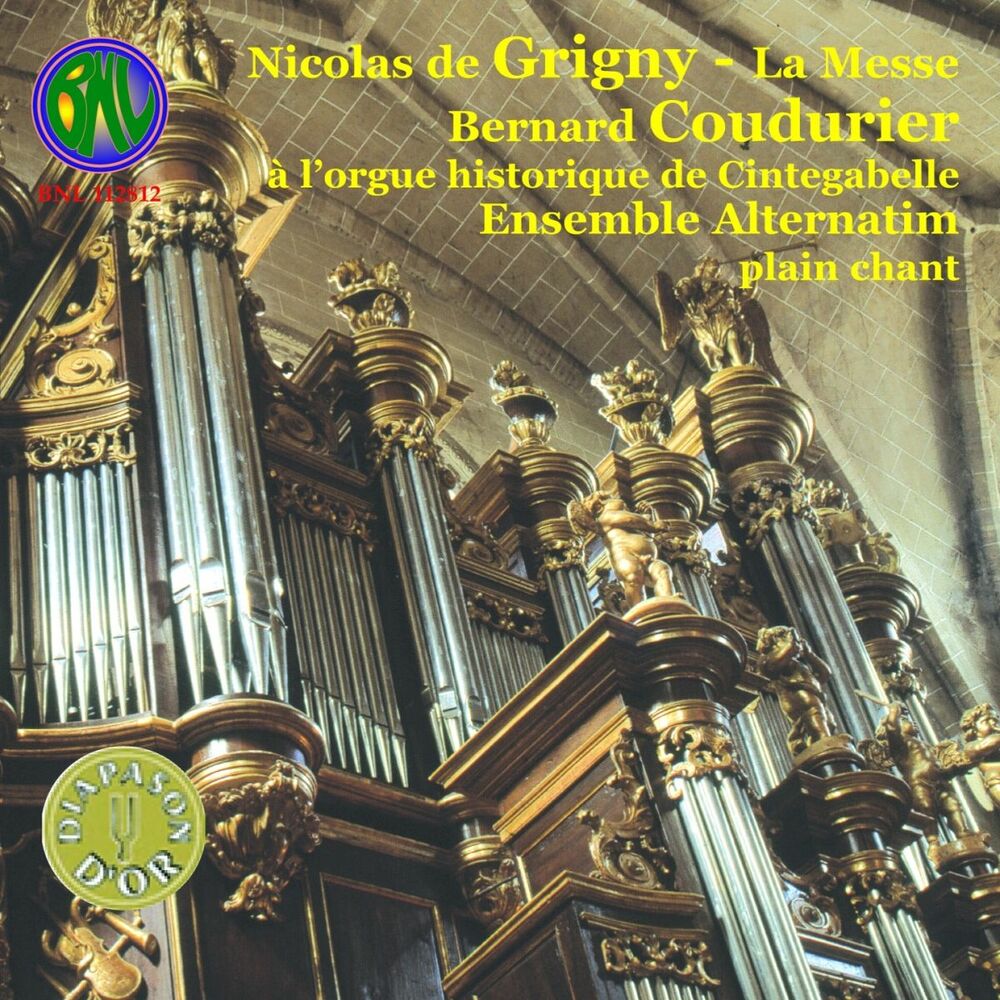 Picture of Nicolas de Grigny: La Messe avec plain-chant baroque alterné