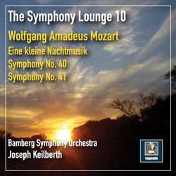 Cover of The Symphony Lounge, Vol. 10: Mozart Symphonies Nos. 40-41 & Eine kleine Nachtmusik