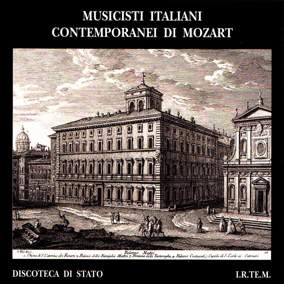 Album cover of Musicisti Italiani Contemporanei di Mozart