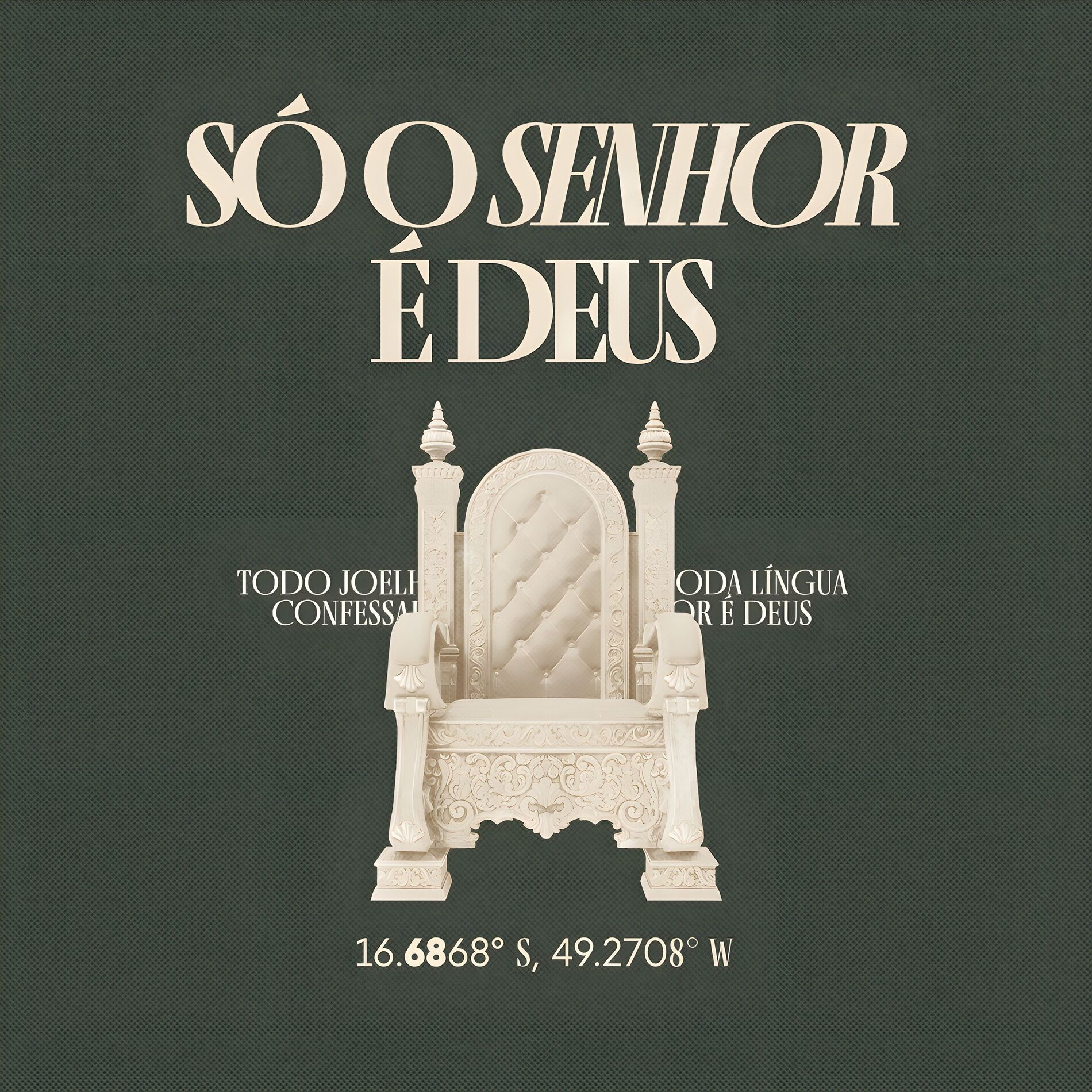 Album cover of Só o Senhor É Deus