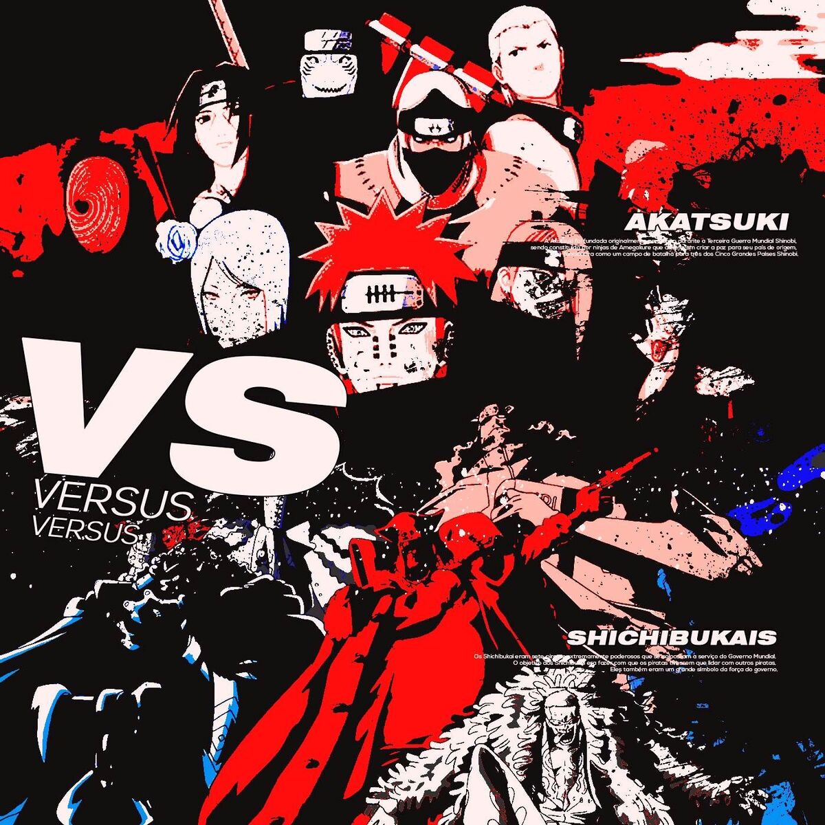 Album cover of Akatsuki VS. Shichibukais