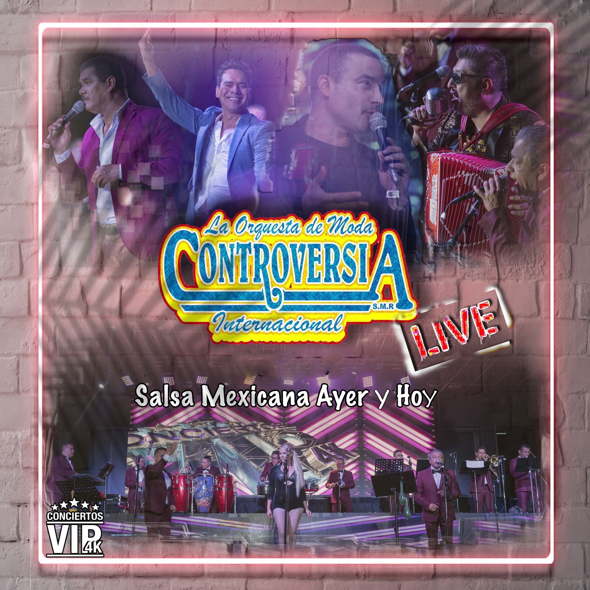 Album cover of Conciertos Vip 4K: Salsa Mexicana Ayer Y Hoy (Live)