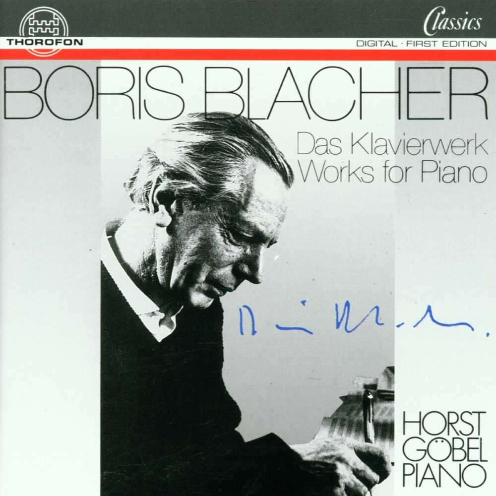 Picture of Boris Blacher: Das Klavierwerk