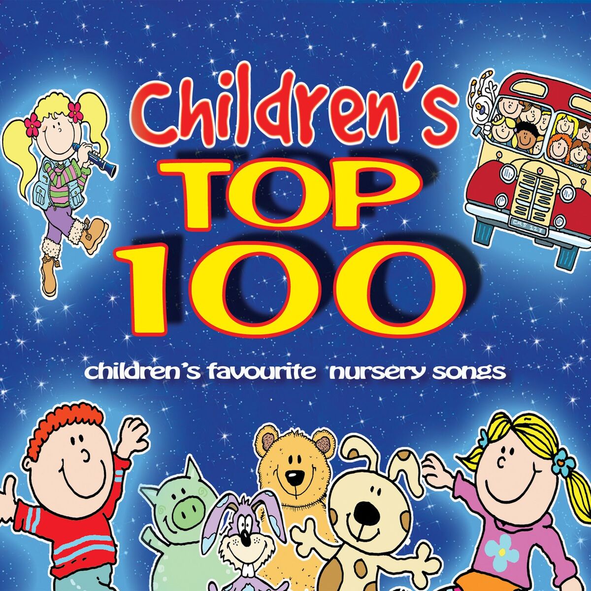 Album cover of Children's Top 100: Children's Favourite Nursery Songs