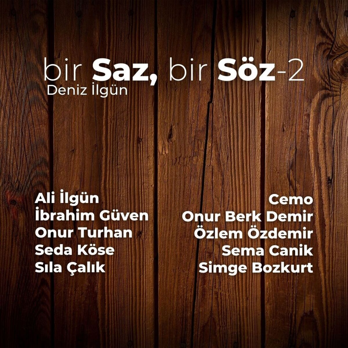 Album cover of Bir Saz Bir Söz 2