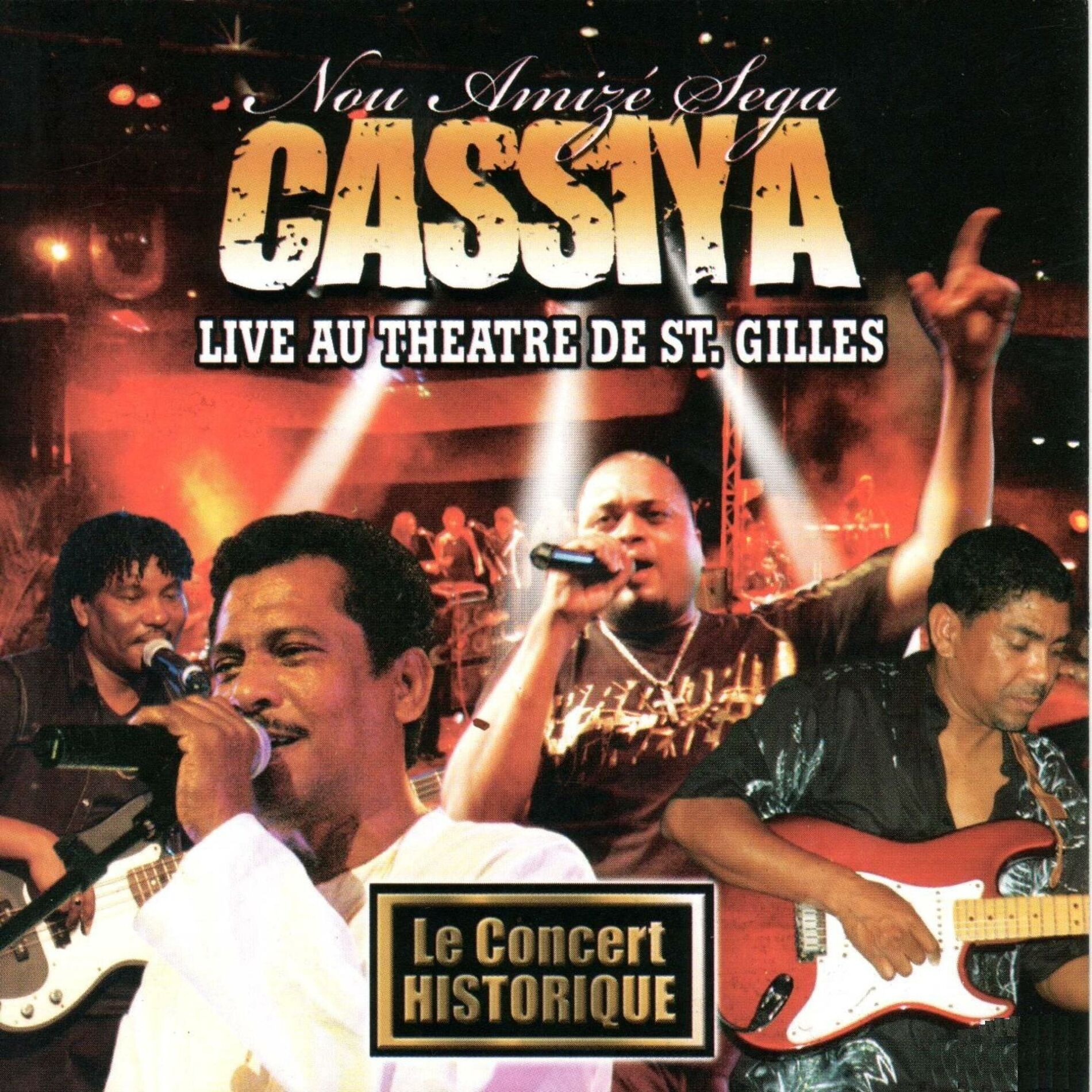 Album cover of Nou Amizé Sega (Live au théâtre de Saint Gilles)
