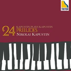 Cover of Kapustin:24 Preludes