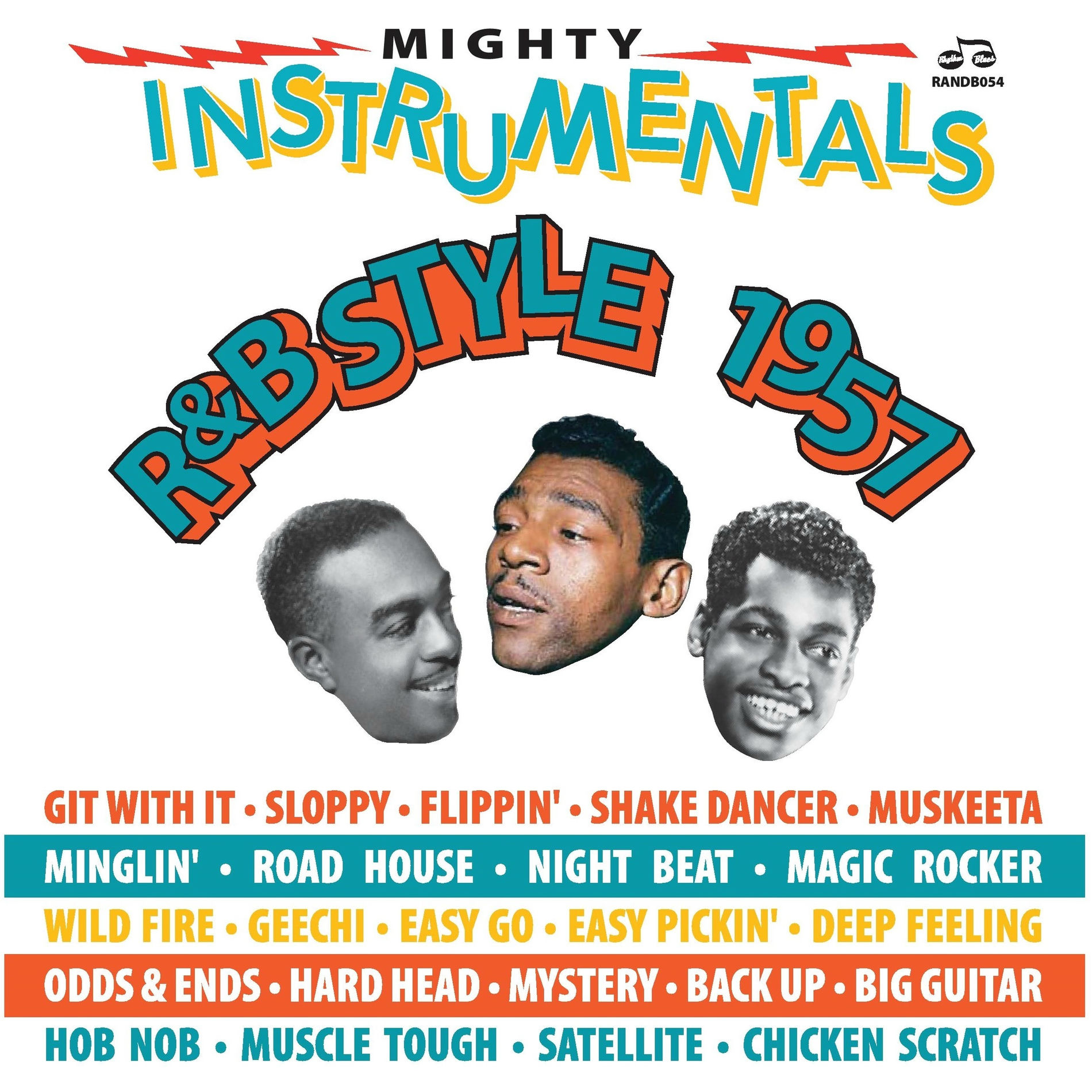 Album cover of Mighty Instrumentals R&B Style 1957
