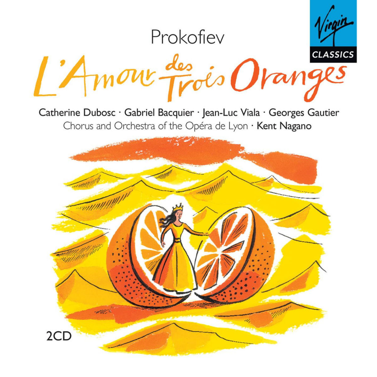 Album cover of Prokofiev: L'amour des trois oranges
