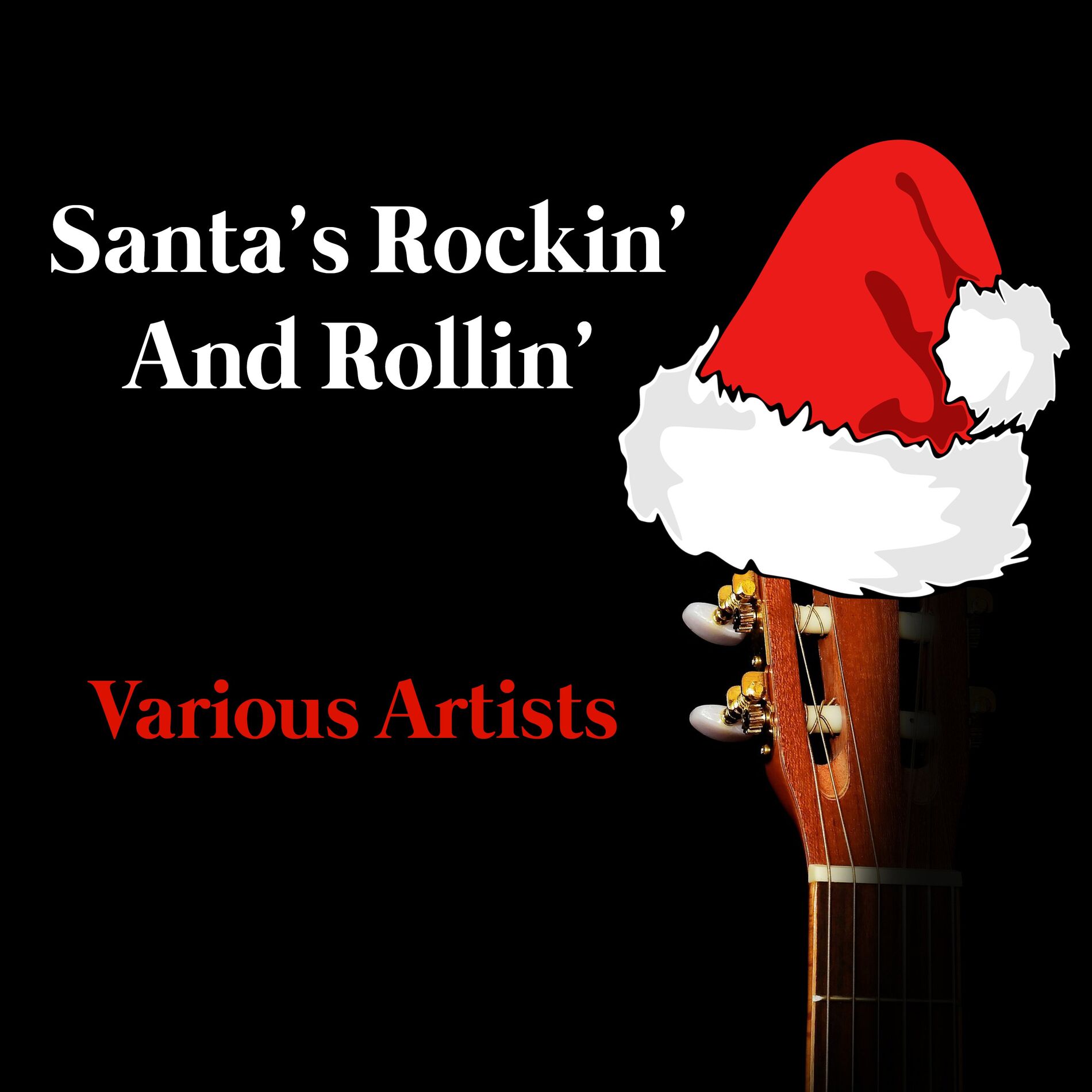 Album cover of Santa's Rockin' and Rollin'