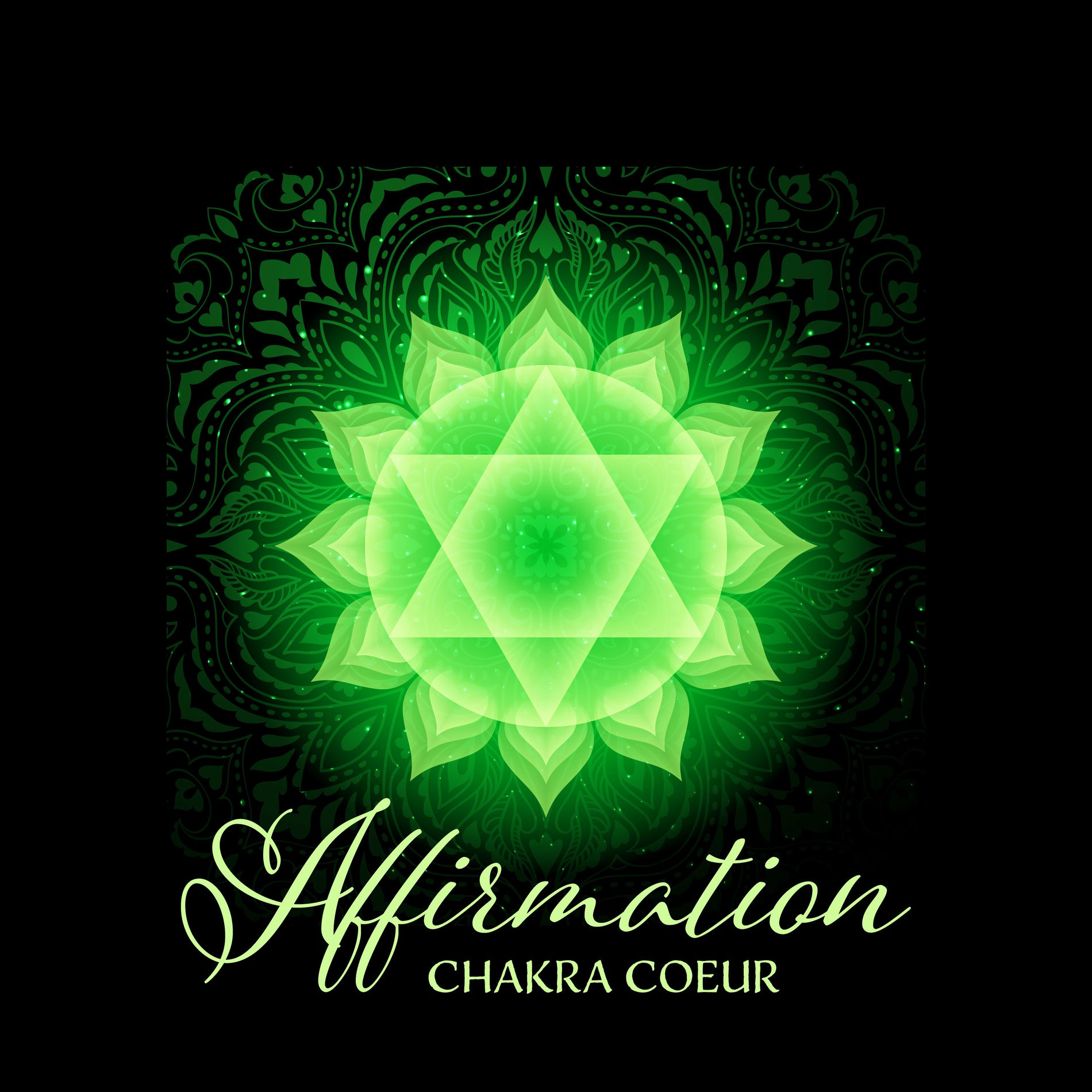 Album cover of Affirmation chakra coeur: Musique pour méditation et relaxation
