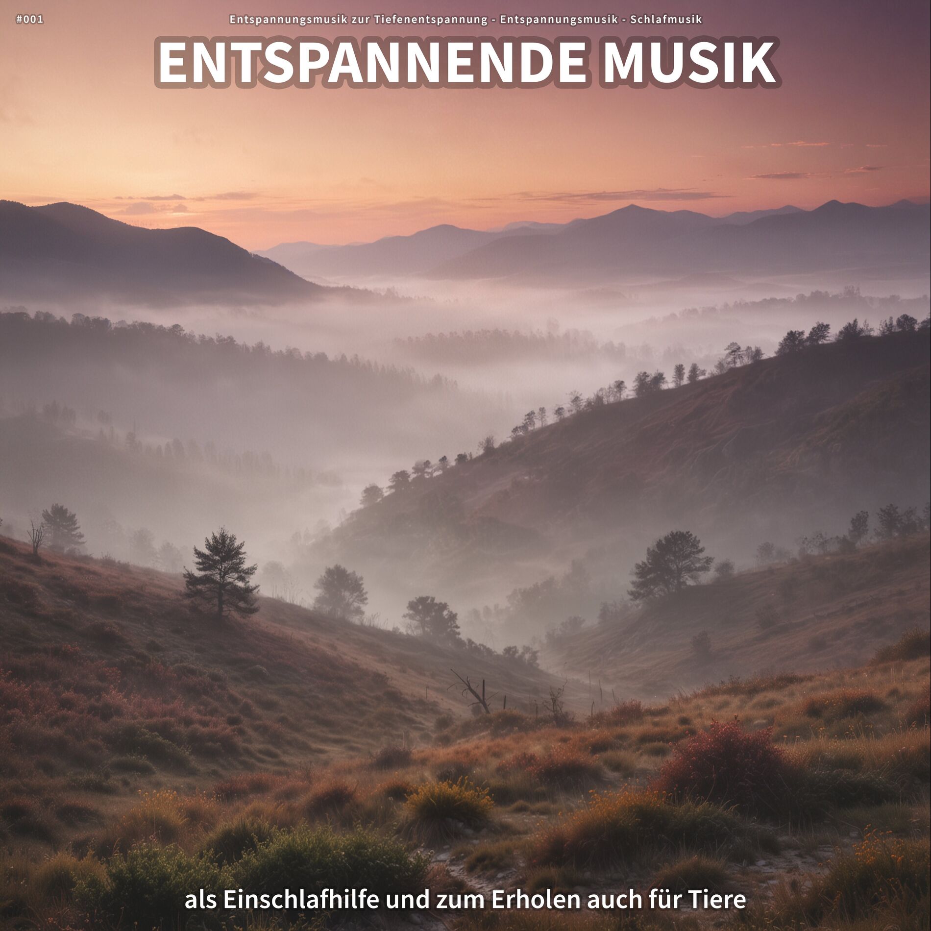 Album cover of #001 Entspannende Musik als Einschlafhilfe und zum Erholen auch für Tiere