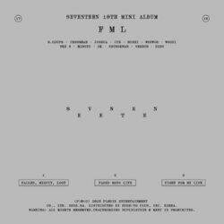 Cover of SEVENTEEN 10th Mini Album 'FML'