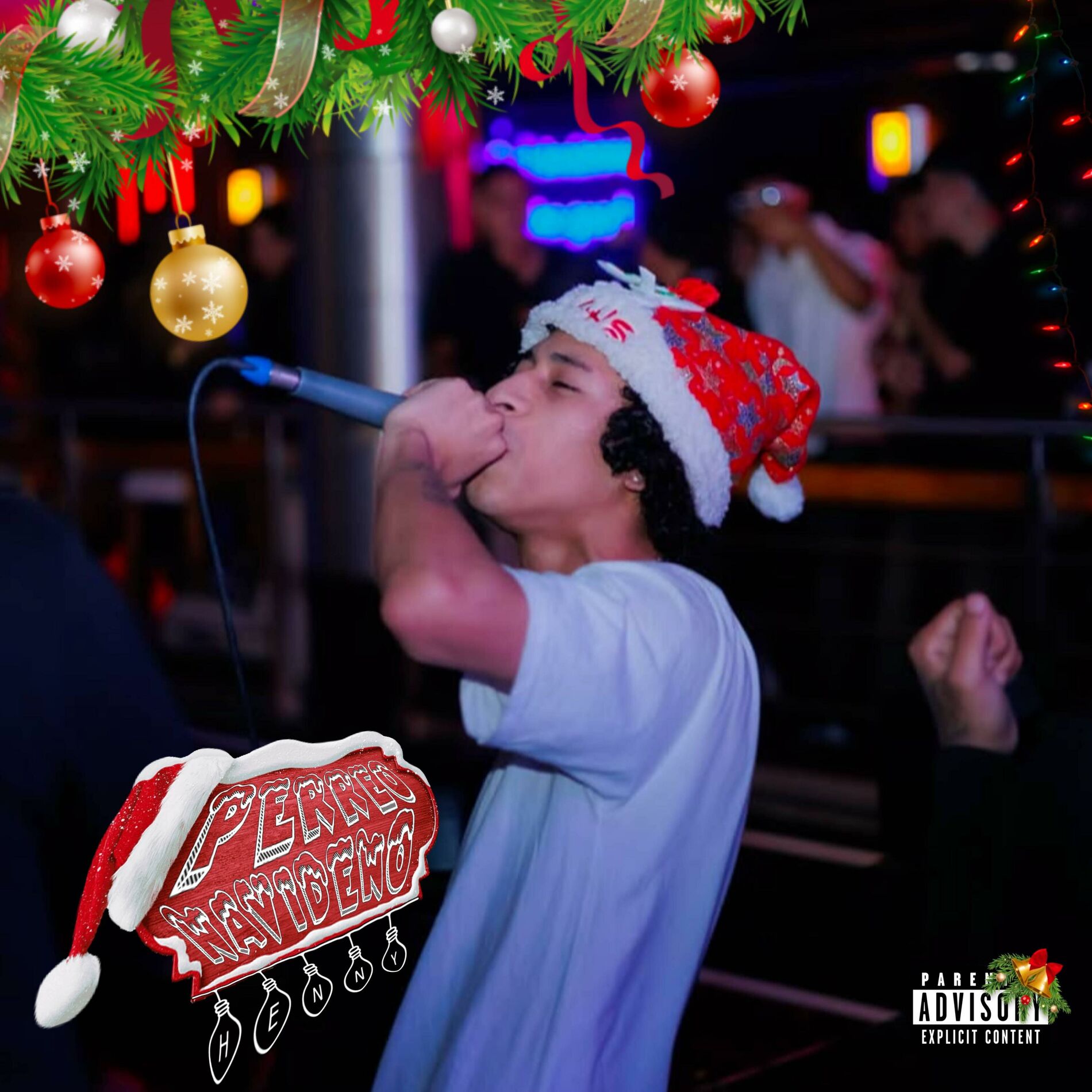 Album cover of PERREO NAVIDEÑO (feat. Henny & Tebaan)