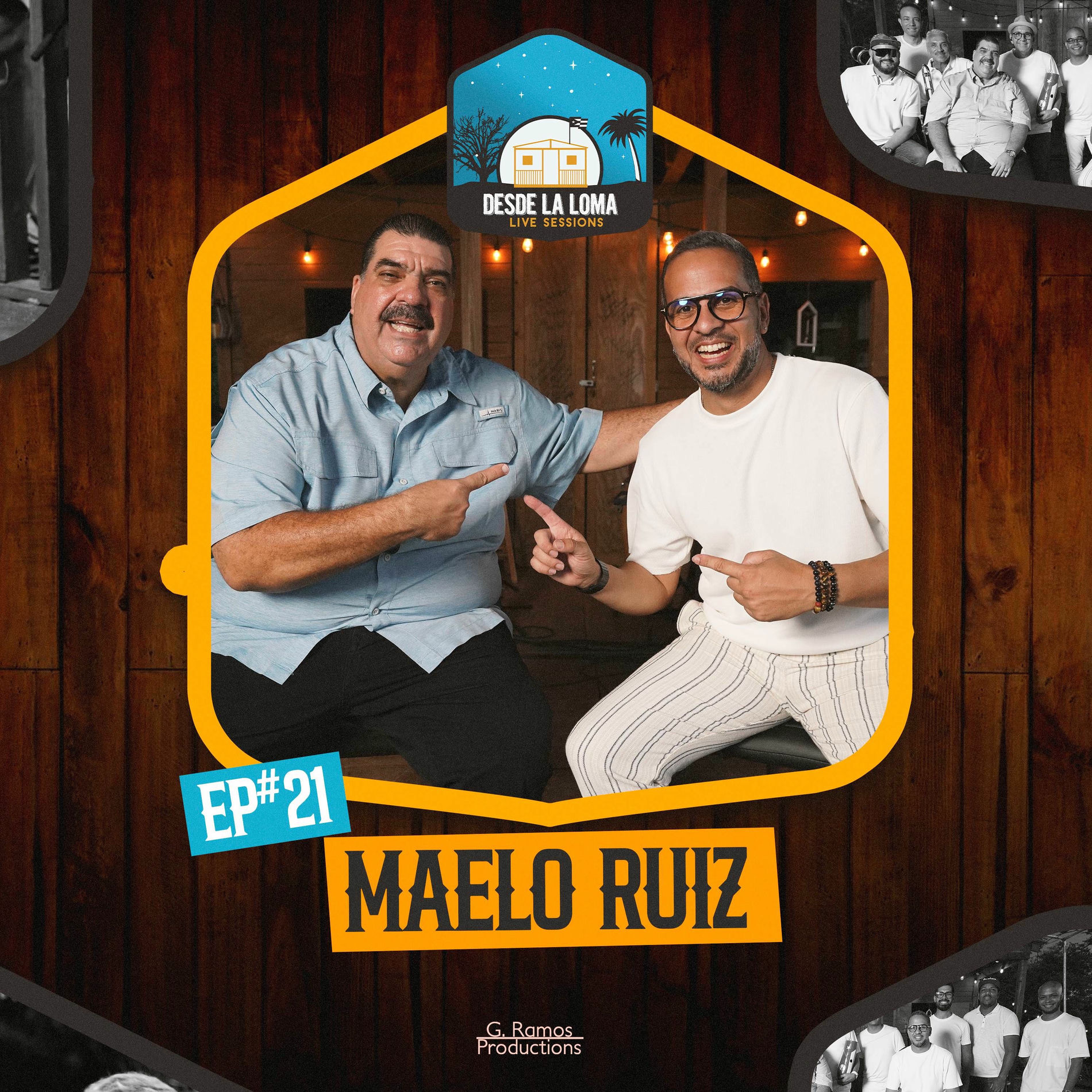 Album cover of Maelo Ruiz live at Sesiones Desde La Loma