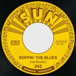 Cover of Boppin' The Blues / All Mama's Children