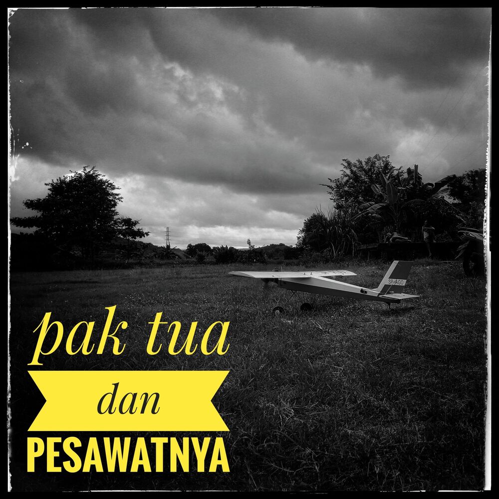 Picture of Pak tua dan pesawatnya