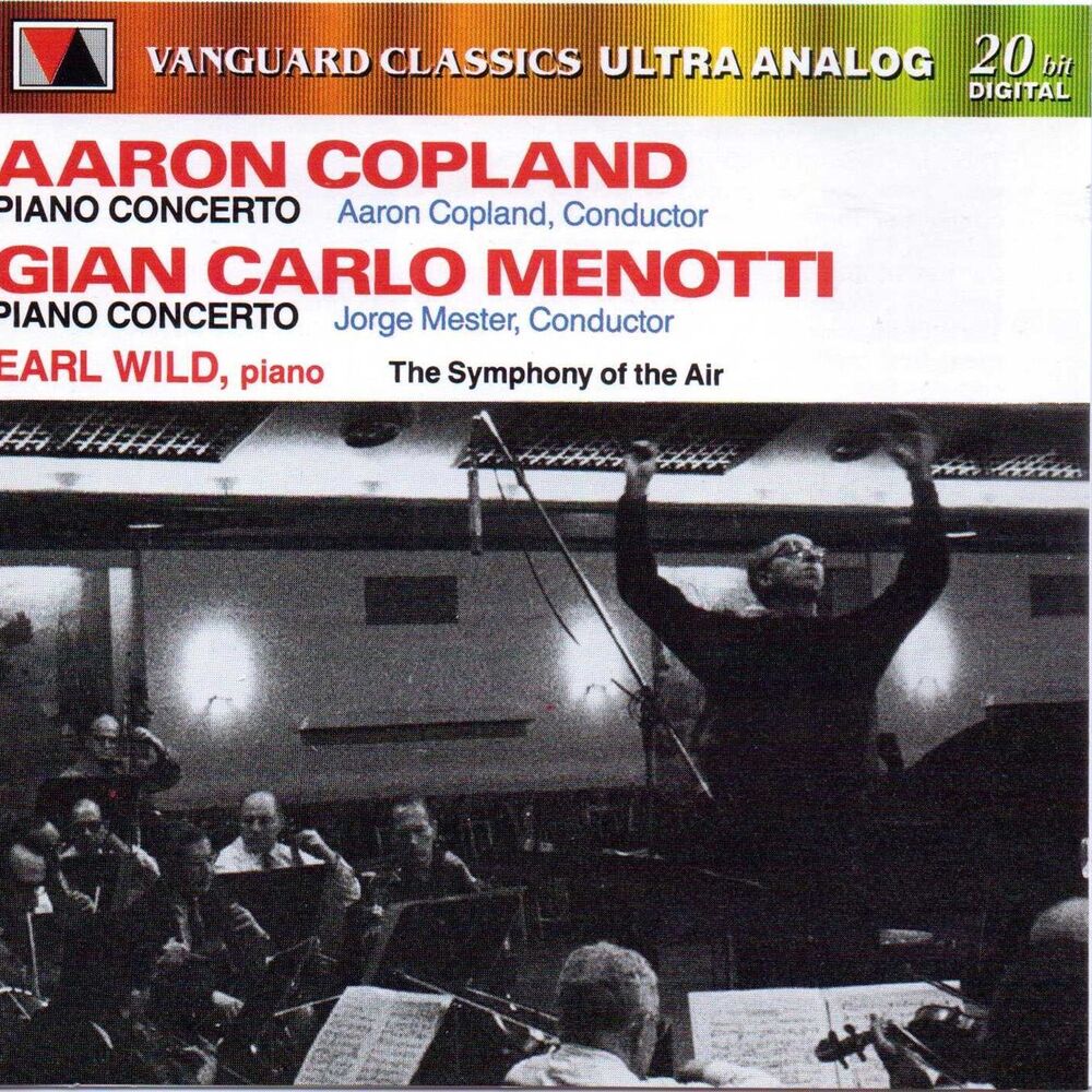 Picture of Copland & Menotti: Piano Concertos