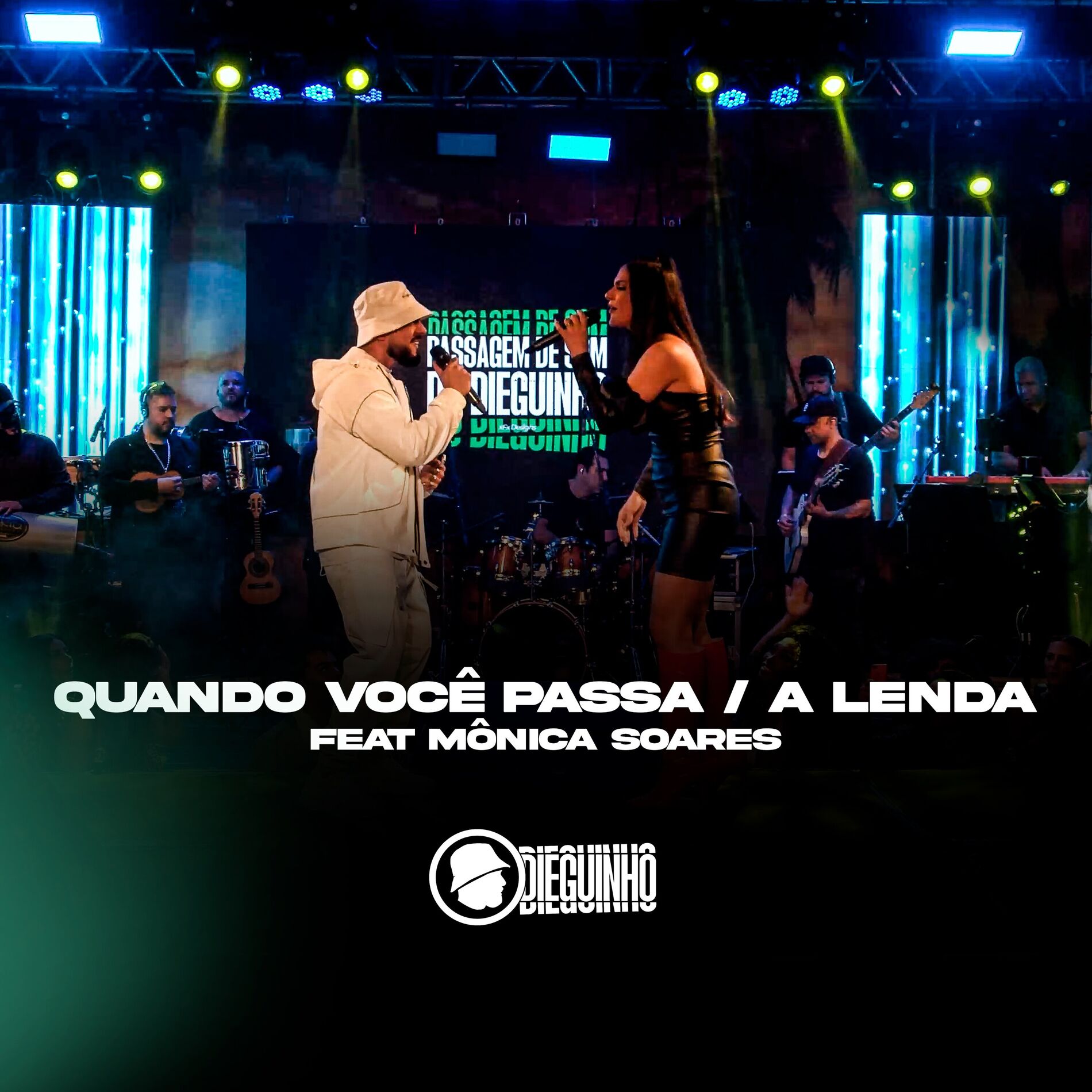Album cover of Quando Você Passa / A Lenda (Ao Vivo)