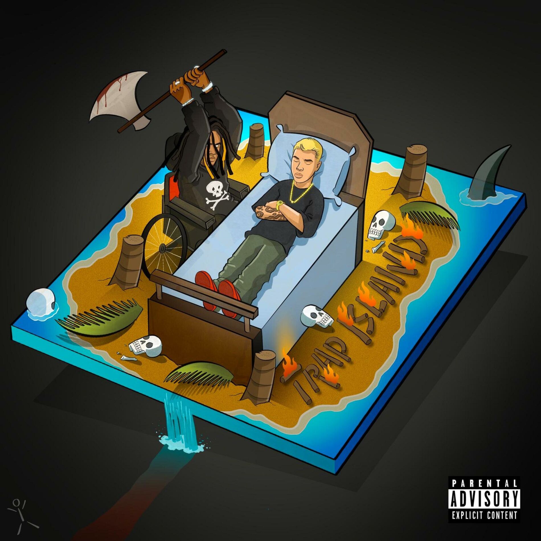 Album cover of TRAP ISLAND