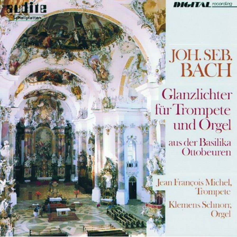 Picture of Johann Sebastian Bach: Glanzlichter Für Trompete Und Orgel Aus Der Basilika Ottobeuren (Highlights for Trumpet and Organ