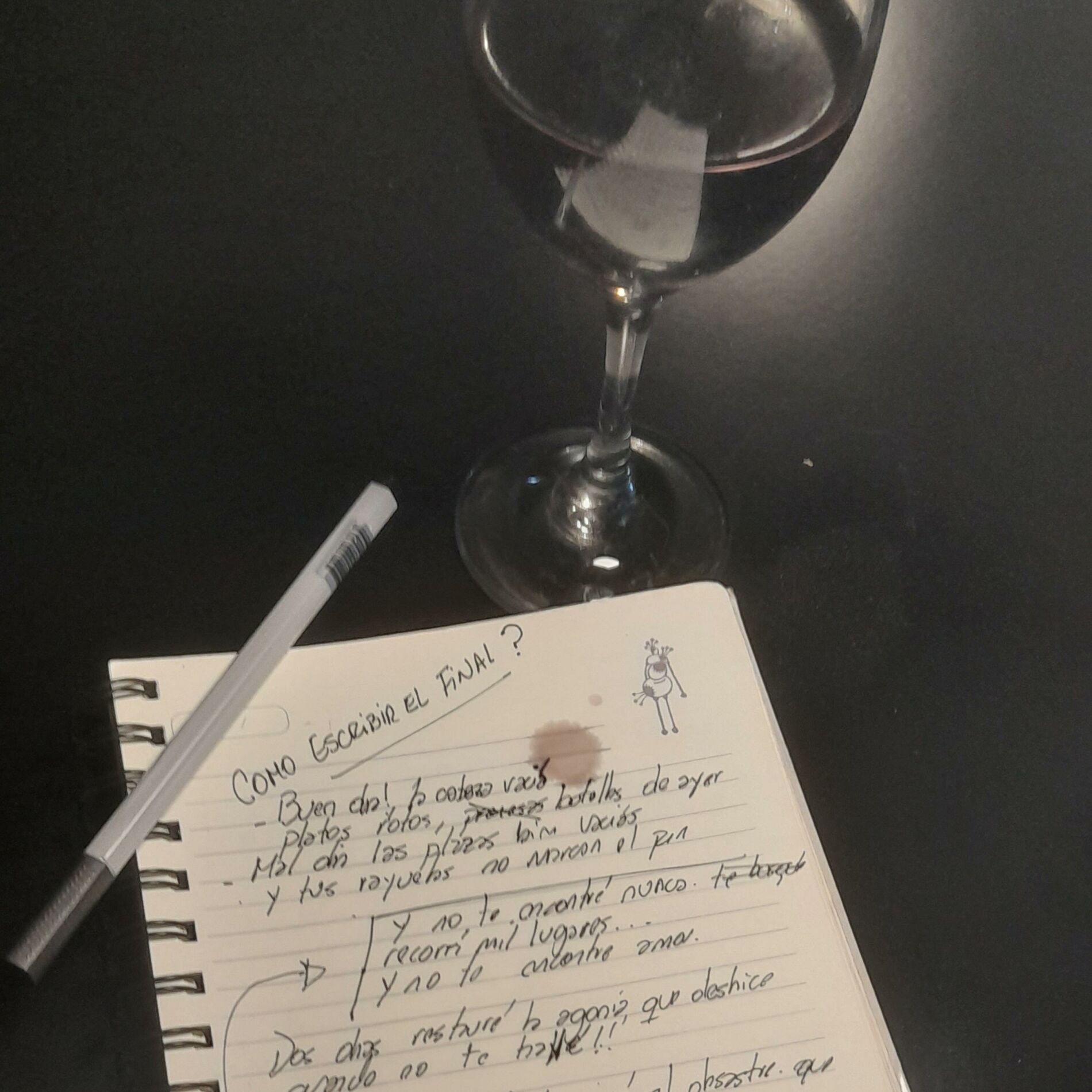 Album cover of Como escribir el final