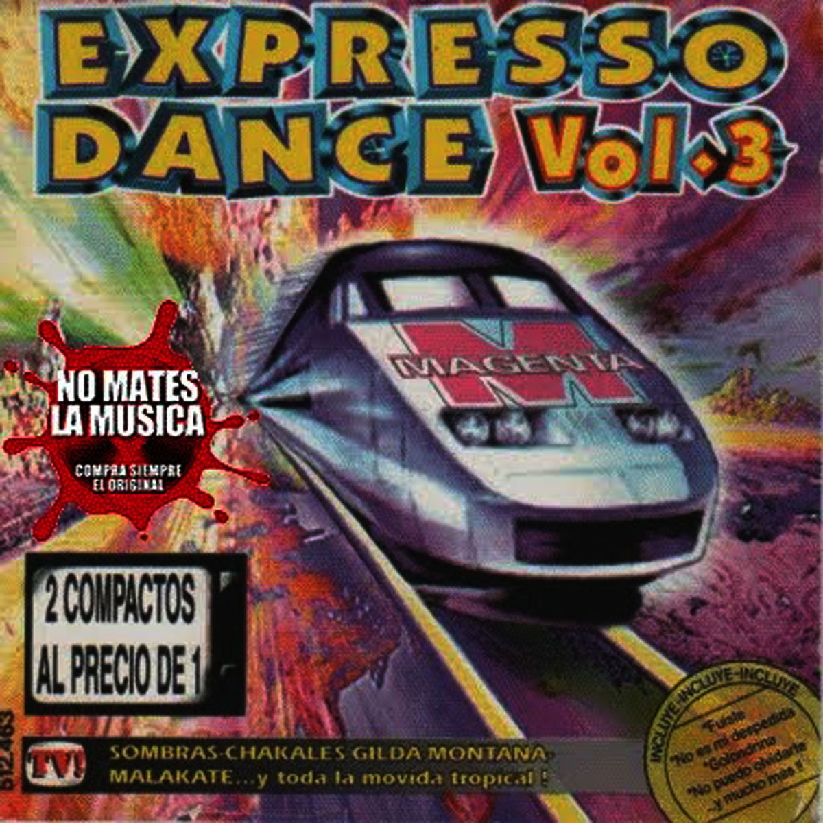 Album cover of Mega Mix Expreso Dance