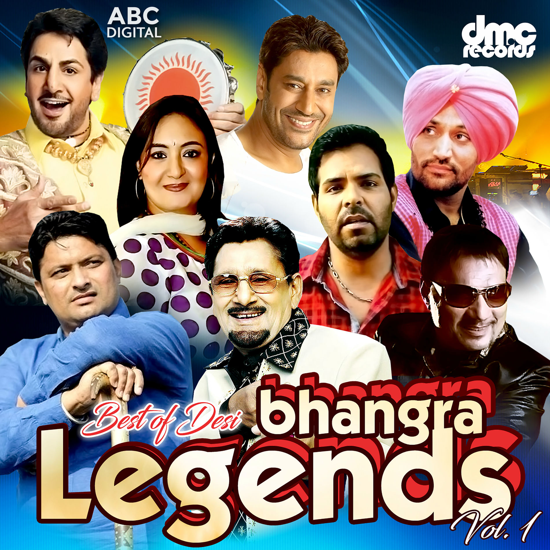Album cover of Best of Desi Bhangra Legends Vol. 1
