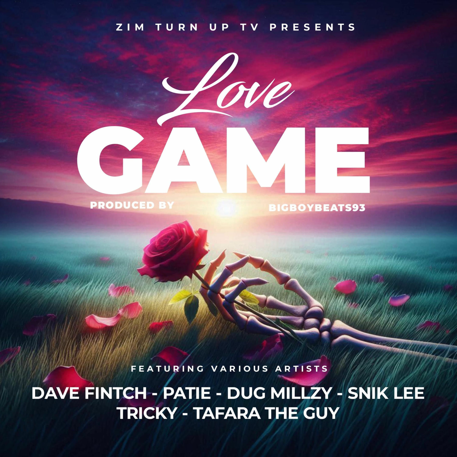 Album cover of Love Game (feat. Dave Fintch, Patie, Dug Millzy, Snik Lee & Tricky)