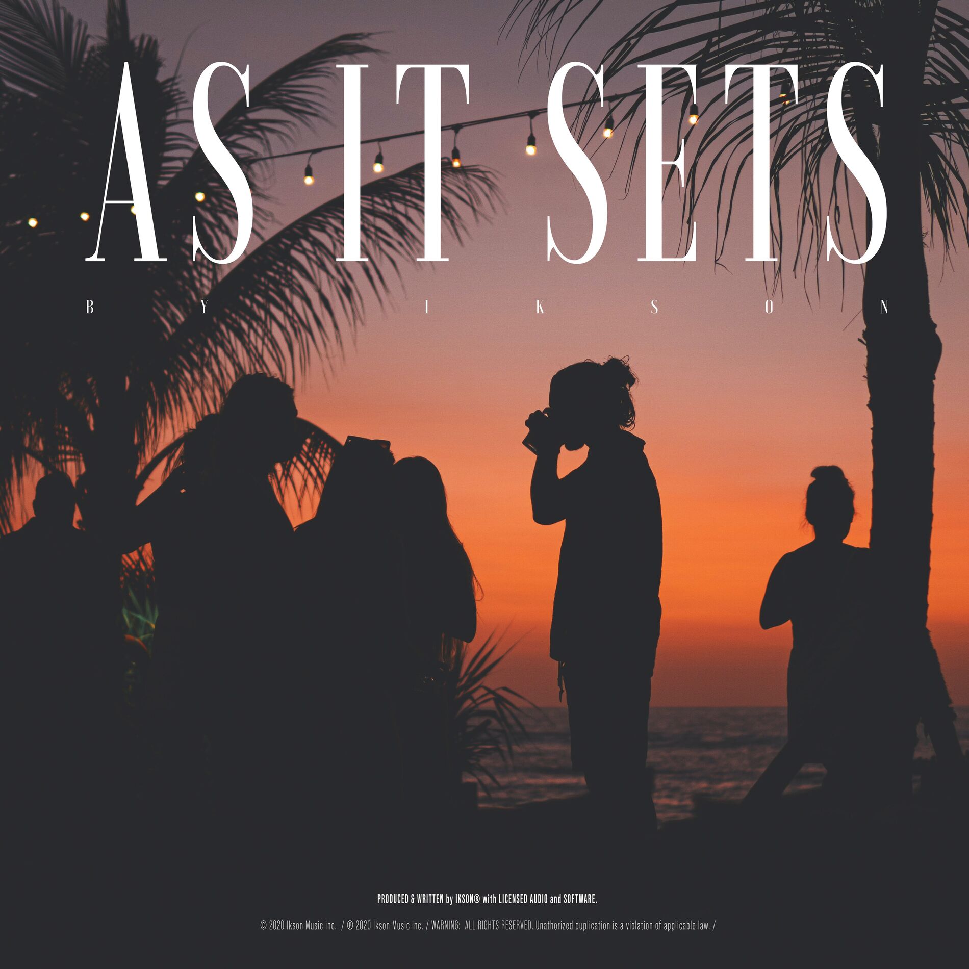 Album cover of As It Sets