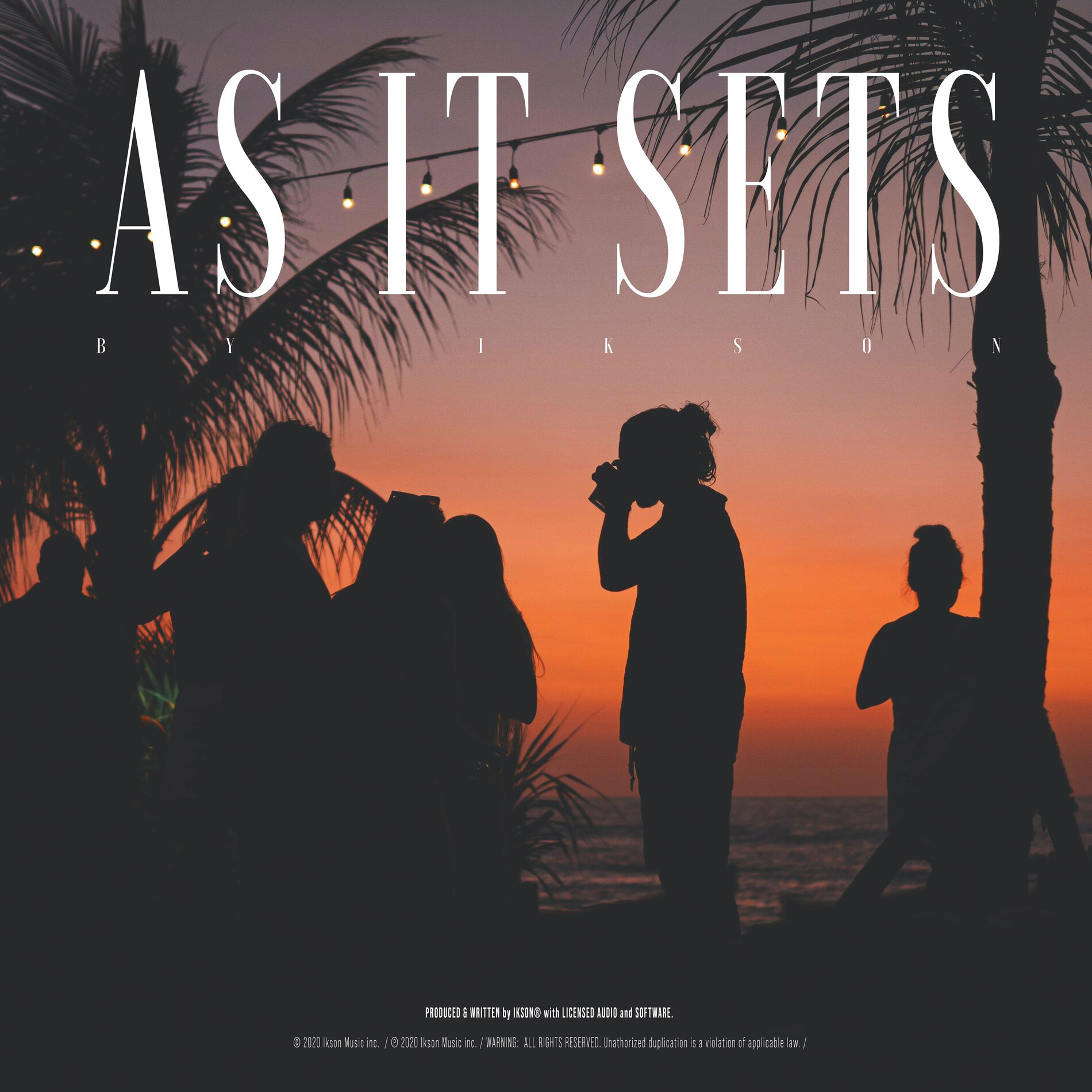 Album cover of As It Sets