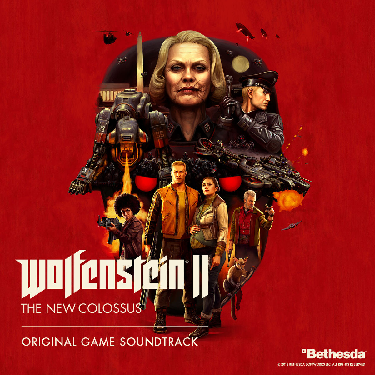 Album cover of Wolfenstein II: The New Colossus (Original Game Soundtrack)