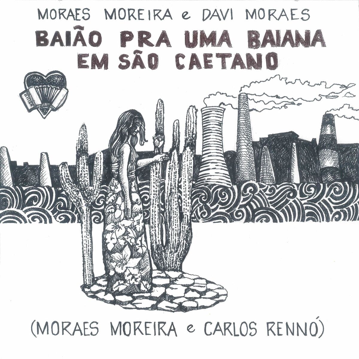 Album cover of Baião Pra Uma Baiana Em São Caetano